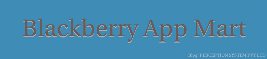 Blackberry AppMart