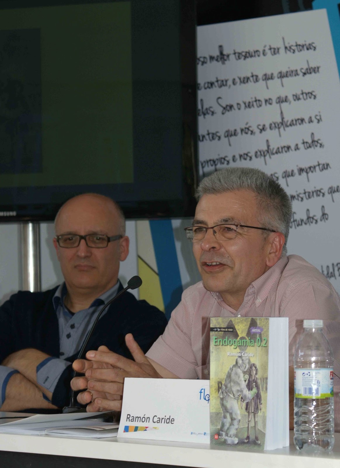 ASOBLOG SALNÉS RAMÓN CARIDE PRESENTA EN PONTEVEDRA O SEU NOVO LIBRO