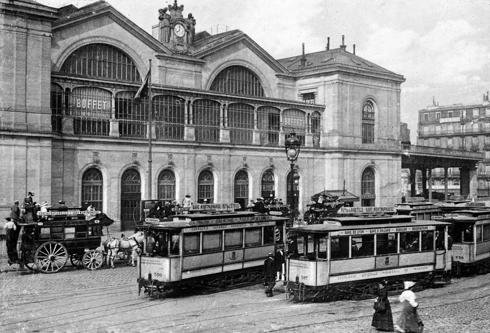 Montparnasse vonatroncs fotói