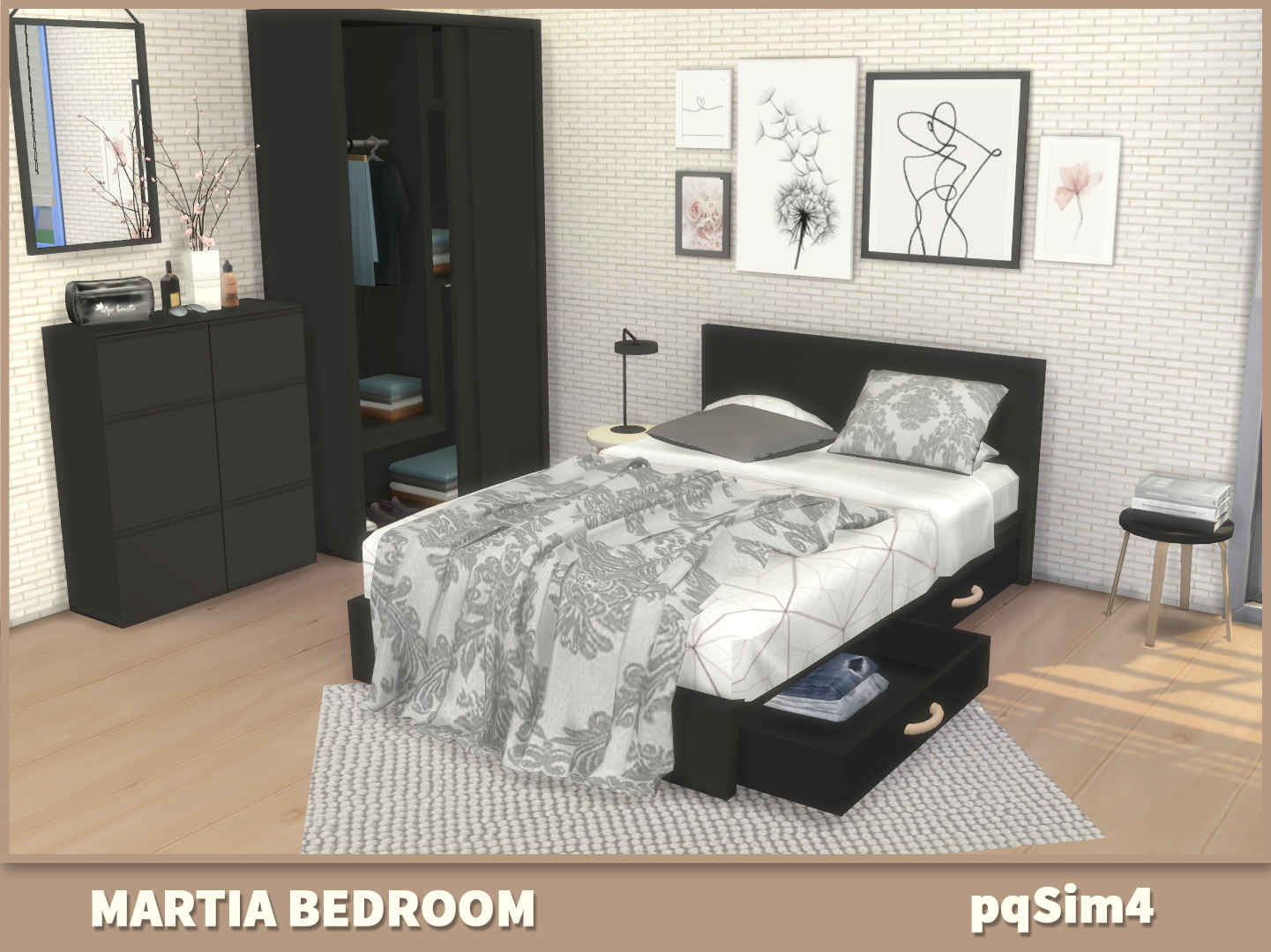 Martia Bedroom The Sims 4 Custom Content