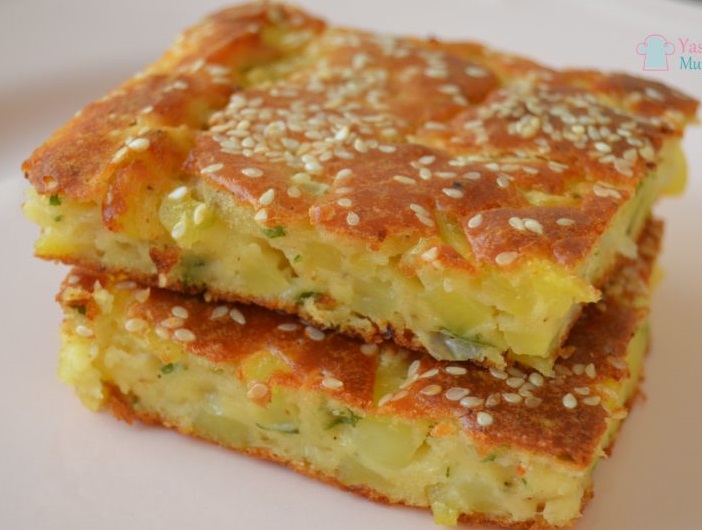 Patatesli Kek Nefis Sunumlar