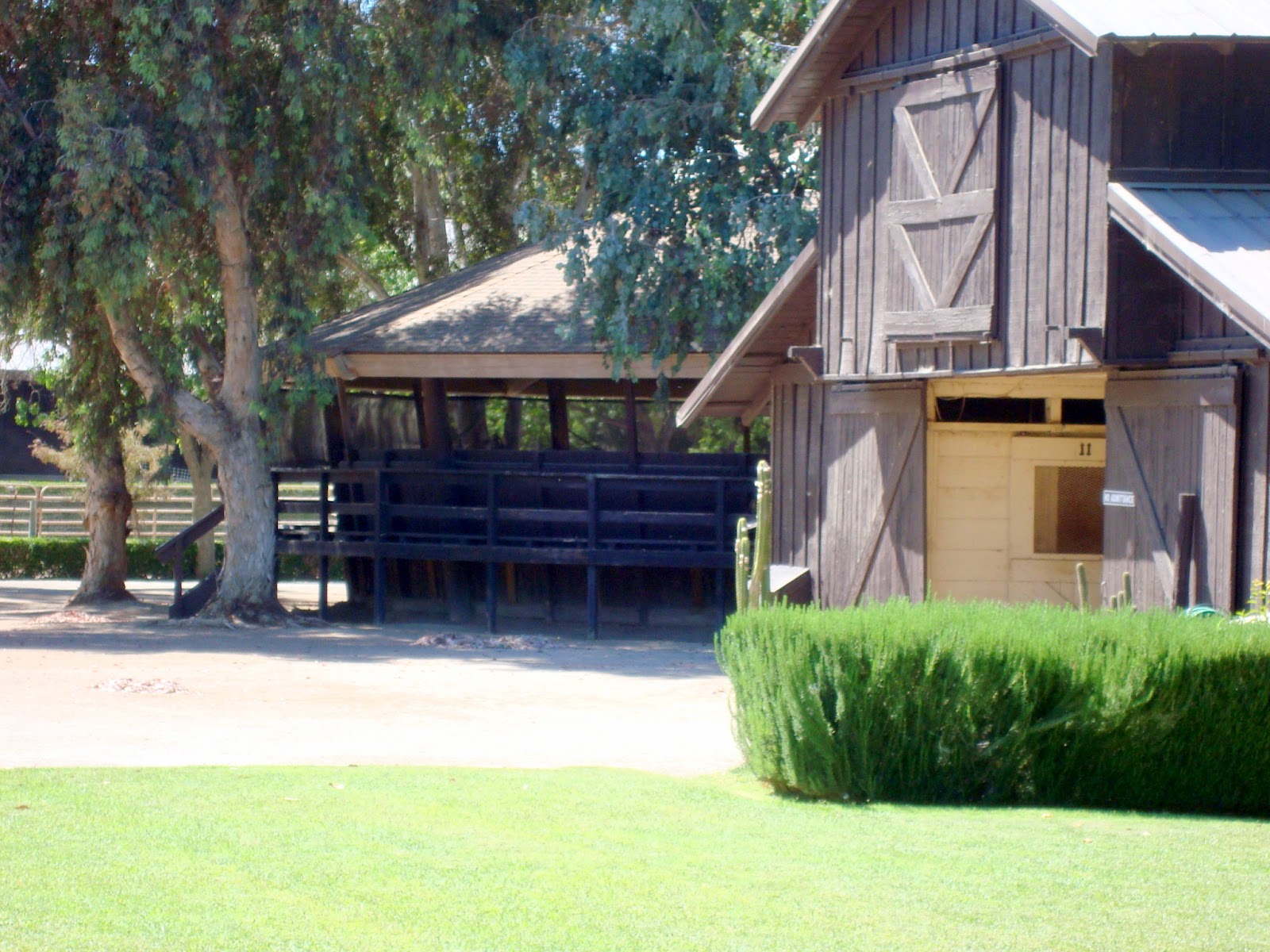 Highway Runner: MONTY ROBERTS' FLAG IS UP FARM, SOLVANG, CA