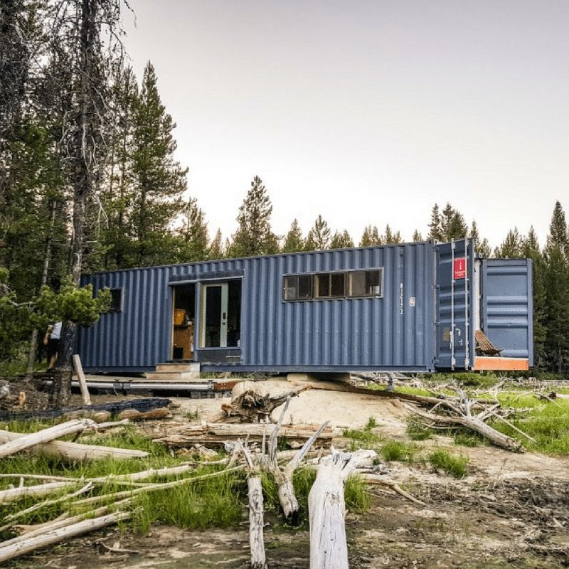 Shipping Container Homes & Buildings Weekend Shipping Container Home