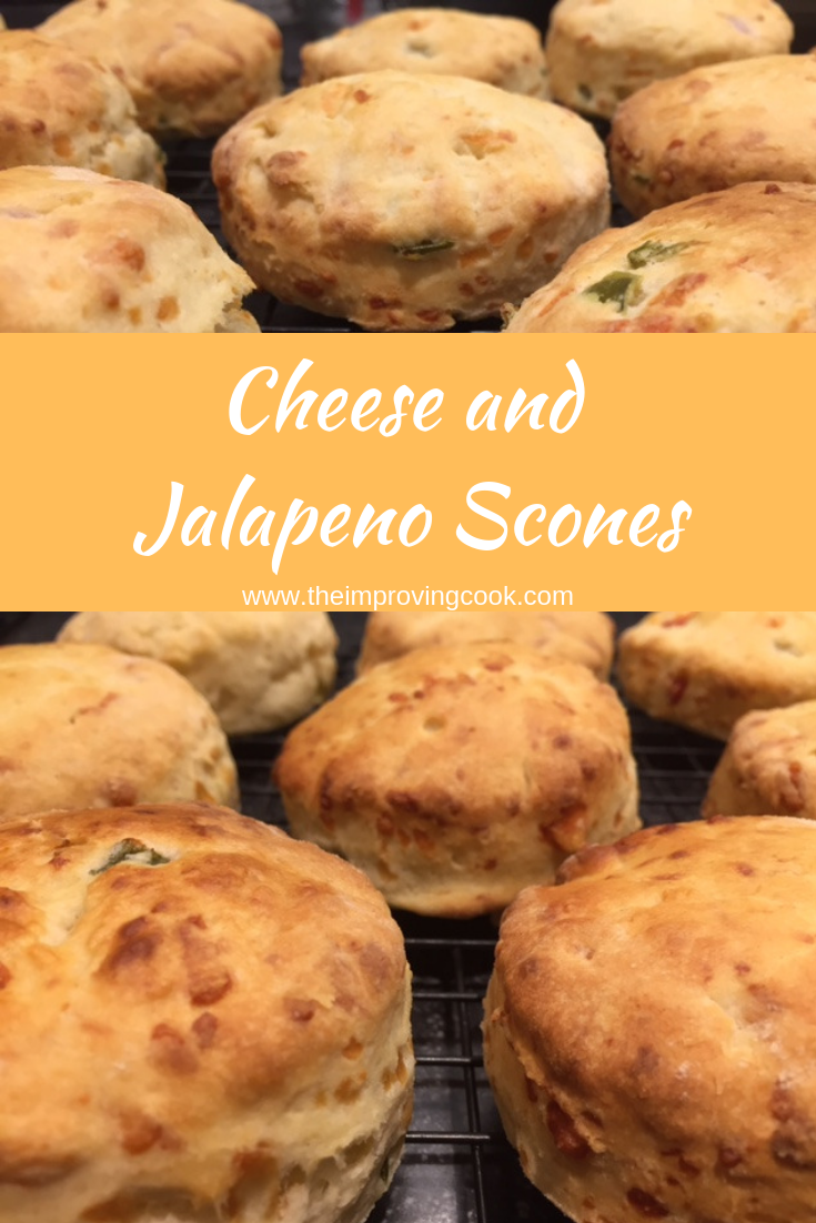 Cheese and Jalapeno Scones