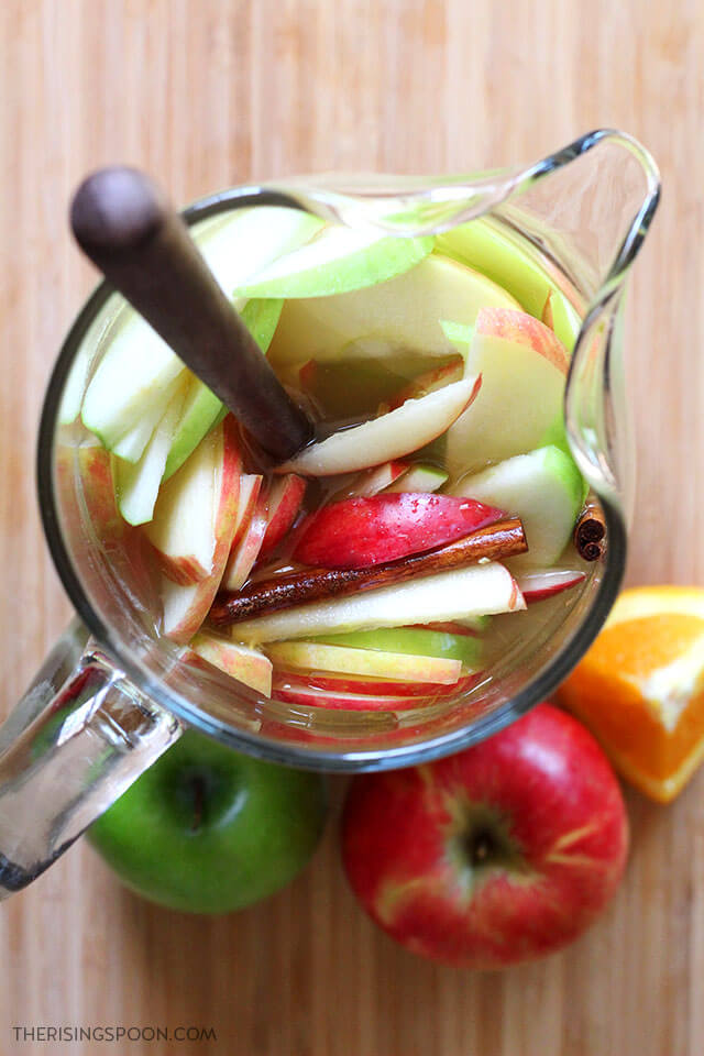 Apple Cider Sangria The Rising Spoon