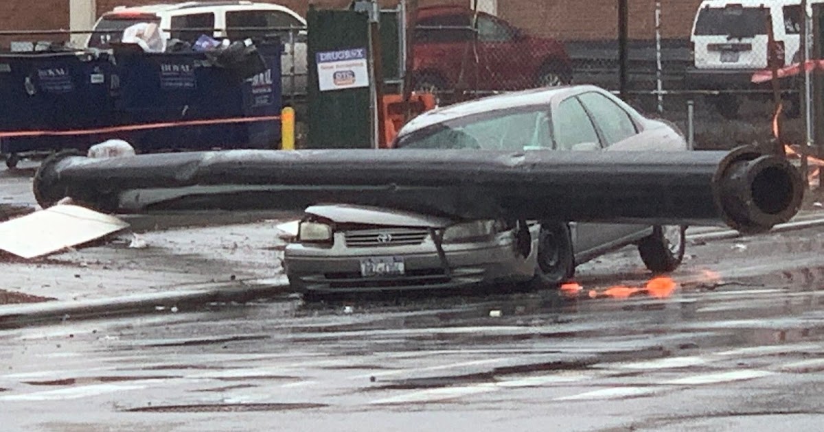 A View from the Beach: Exploding Wind Turbine Crushes Car in NYC