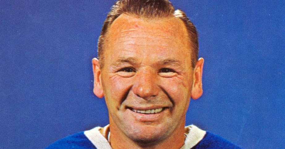 La vie est une puck Johnny Bower avant les Leafs