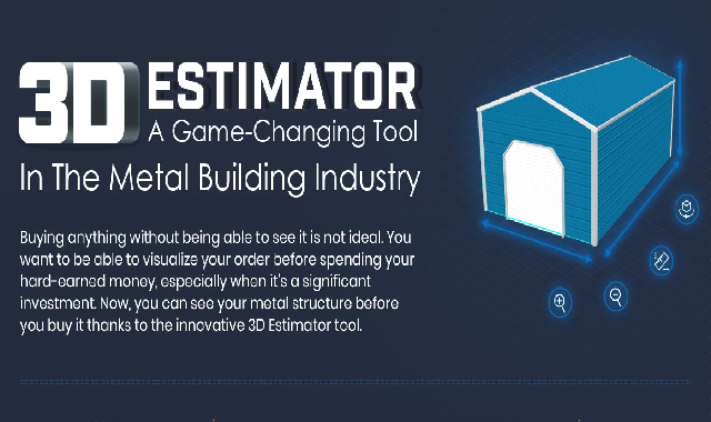 3D Estimator – A Game-Changing Tool in the Metal Building Industry #infographic