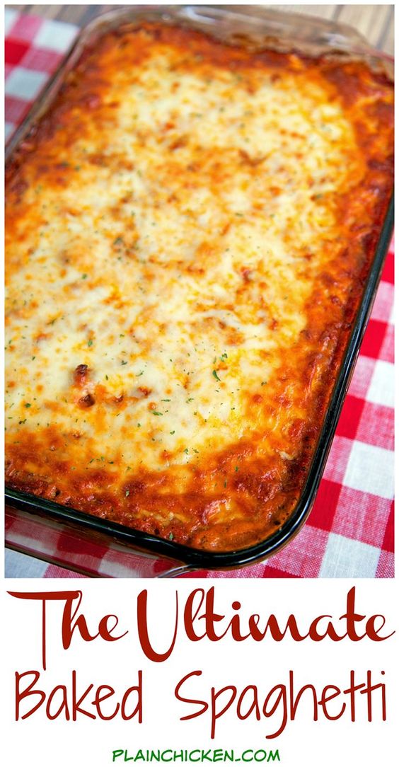 THE ULTIMATE BAKED SPAGHETTI #recipes #dinnerrecipes #dishesrecipes #dinnerdishes #dinnerdishesrecipes #food #foodporn #healthy #yummy #instafood #foodie #delicious #dinner #breakfast #dessert #lunch #vegan #cake #eatclean #homemade #diet #healthyfood #cleaneating #foodstagram THE ULTIMATE BAKED SPAGHETTI #recipes #dinnerrecipes #dishesrecipes #dinnerdishes #dinnerdishesrecipes #food #foodporn #healthy #yummy #instafood #foodie #delicious #dinner #breakfast #dessert #lunch #vegan #cake #eatclean #homemade #diet #healthyfood #cleaneating #foodstagram