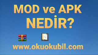 Oyunlarda Kullanılan MOD ve APK Dosyaları ne demektir?