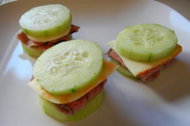 Cucumber Sandwiches #appetizers #keto