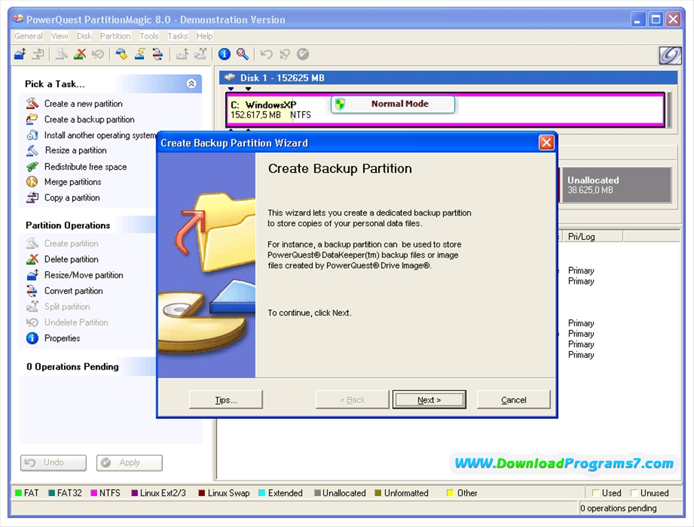 تحميل برنامج تقسيم الهارد Partition Magic Download برامج مجانية لك