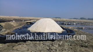 মহেশখালীতে সাদা সোনা খ্যাত লবণ উৎপাদন শুরু;ন্যয্যমূল্য পাওয়া নিয়ে শঙ্কিত চাষিরা মহেশখালীতে সাদা সোনা খ্যাত লবণ উৎপাদন শুরু;ন্যয্যমূল্য পাওয়া নিয়ে শঙ্কিত চাষিরা