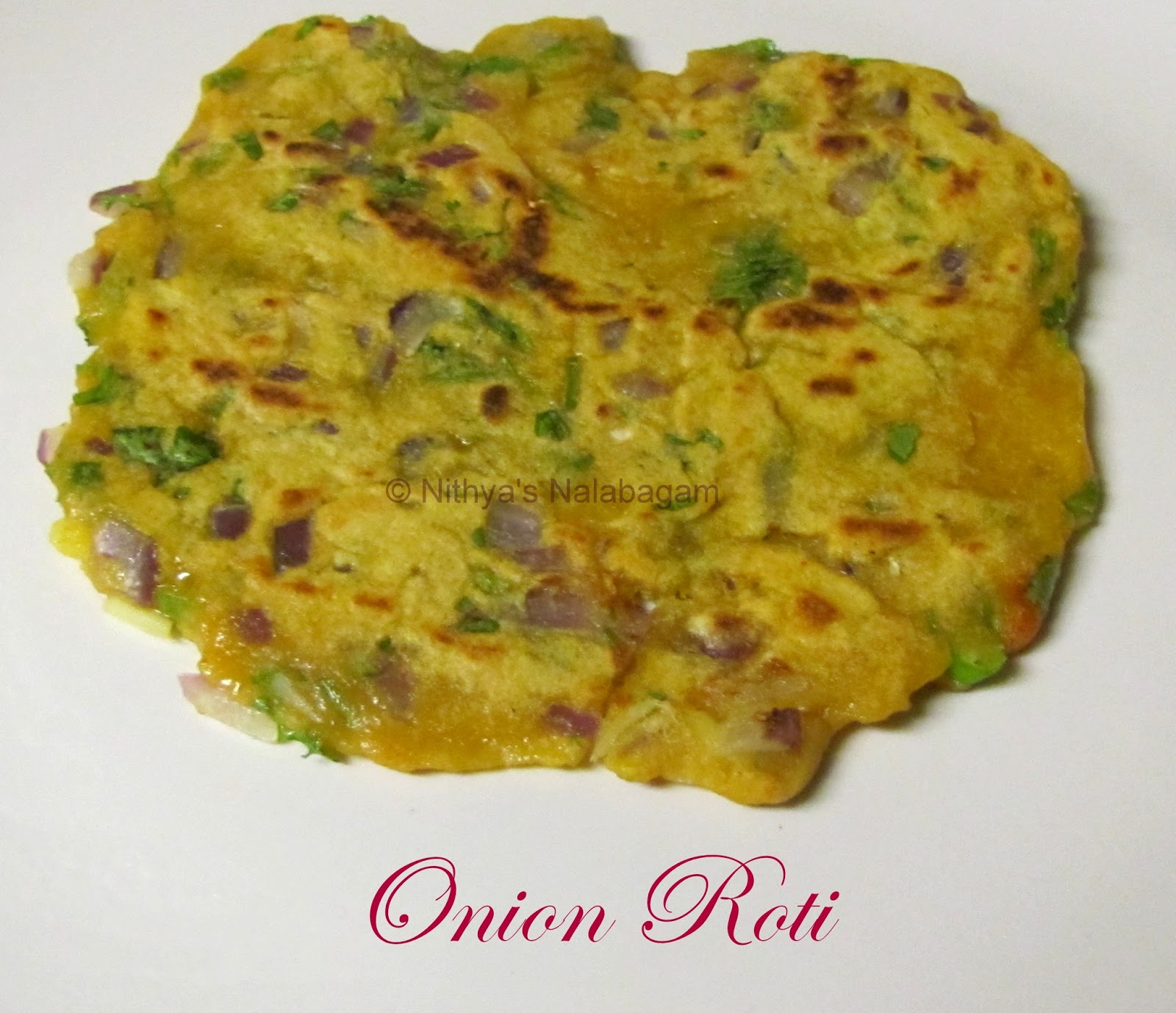 Onion Roti |Nithya's Nalabagam