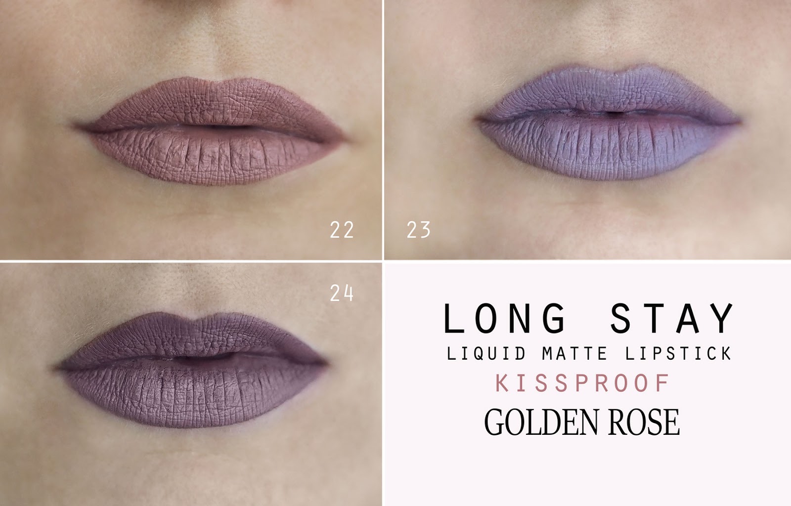 Longstay Liquid Matte Lipstick Golden Rose Luznestyle