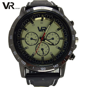 Jam Tangan VR Victory Hitam Original