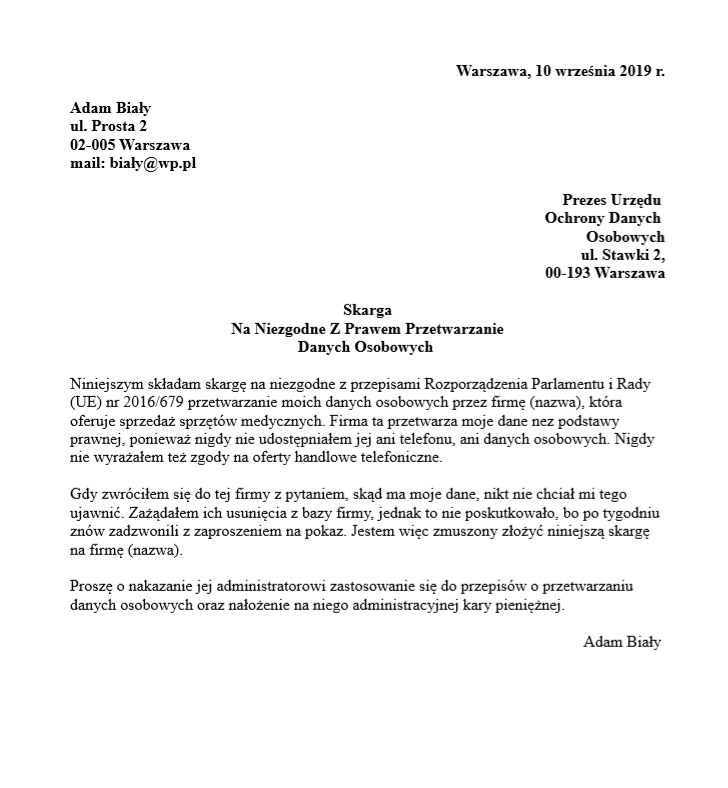 Skarga Do Spółdzielni Mieszkaniowej Wzór Kodeks pracy i prawo ogólnie - Kodeks i prawo