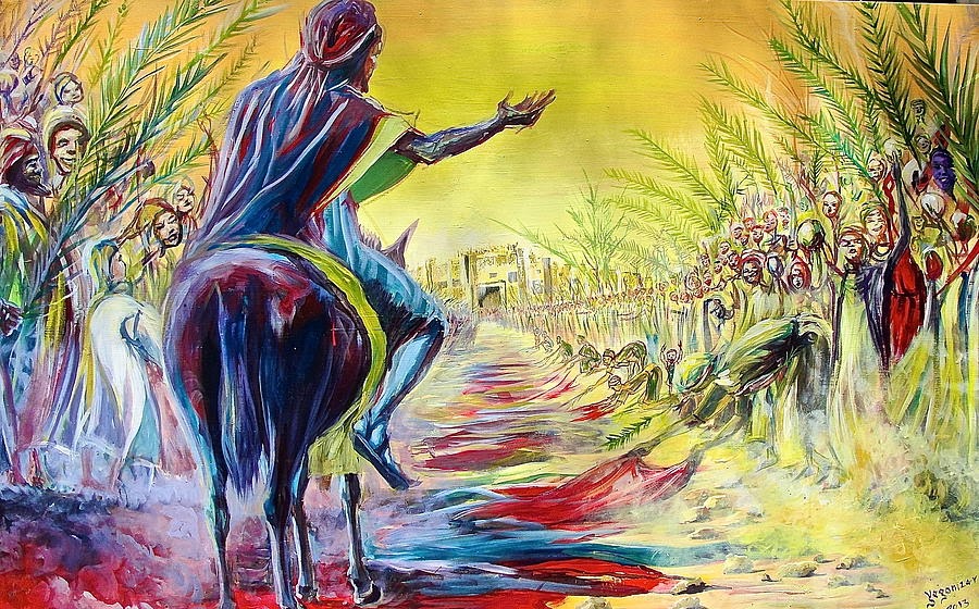 Palm Sunday shouting
