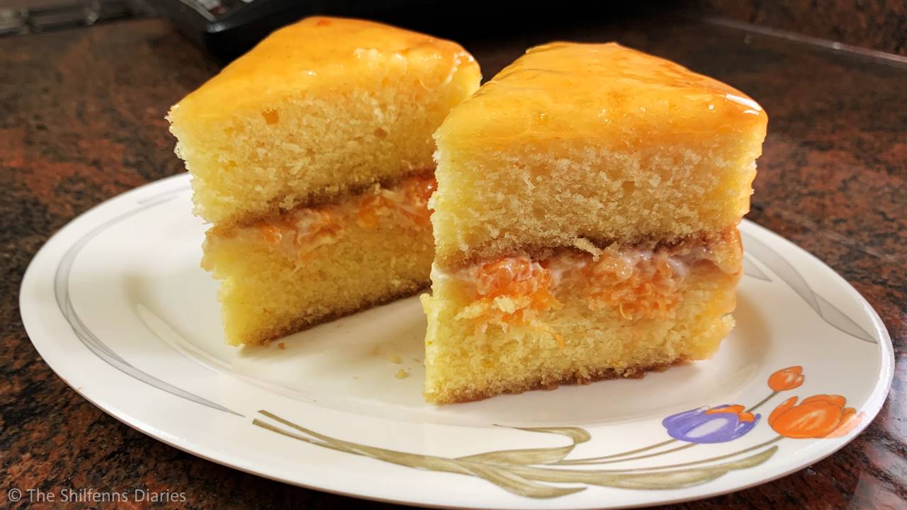 Orange Marmalade Sponge Cake