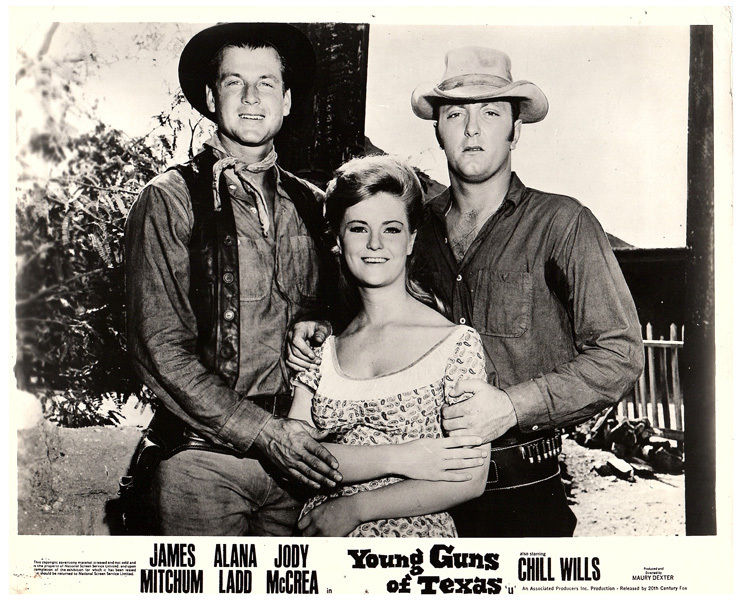 Jeff Arnold S West Young Guns Of Texas Fox 1962