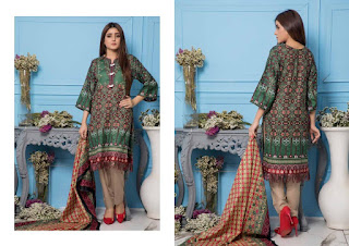 Original lawn Pakistani Suits | ZS textile Sahil lawn 2