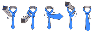 способы завязывать галстук