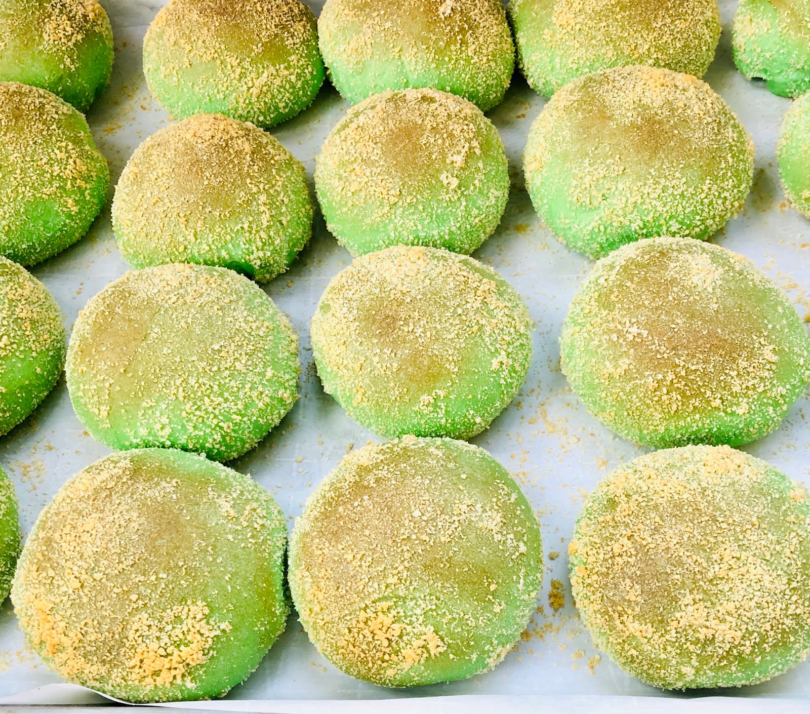 sugarampsprinkle Pandan Cheese Pandesal Recipe