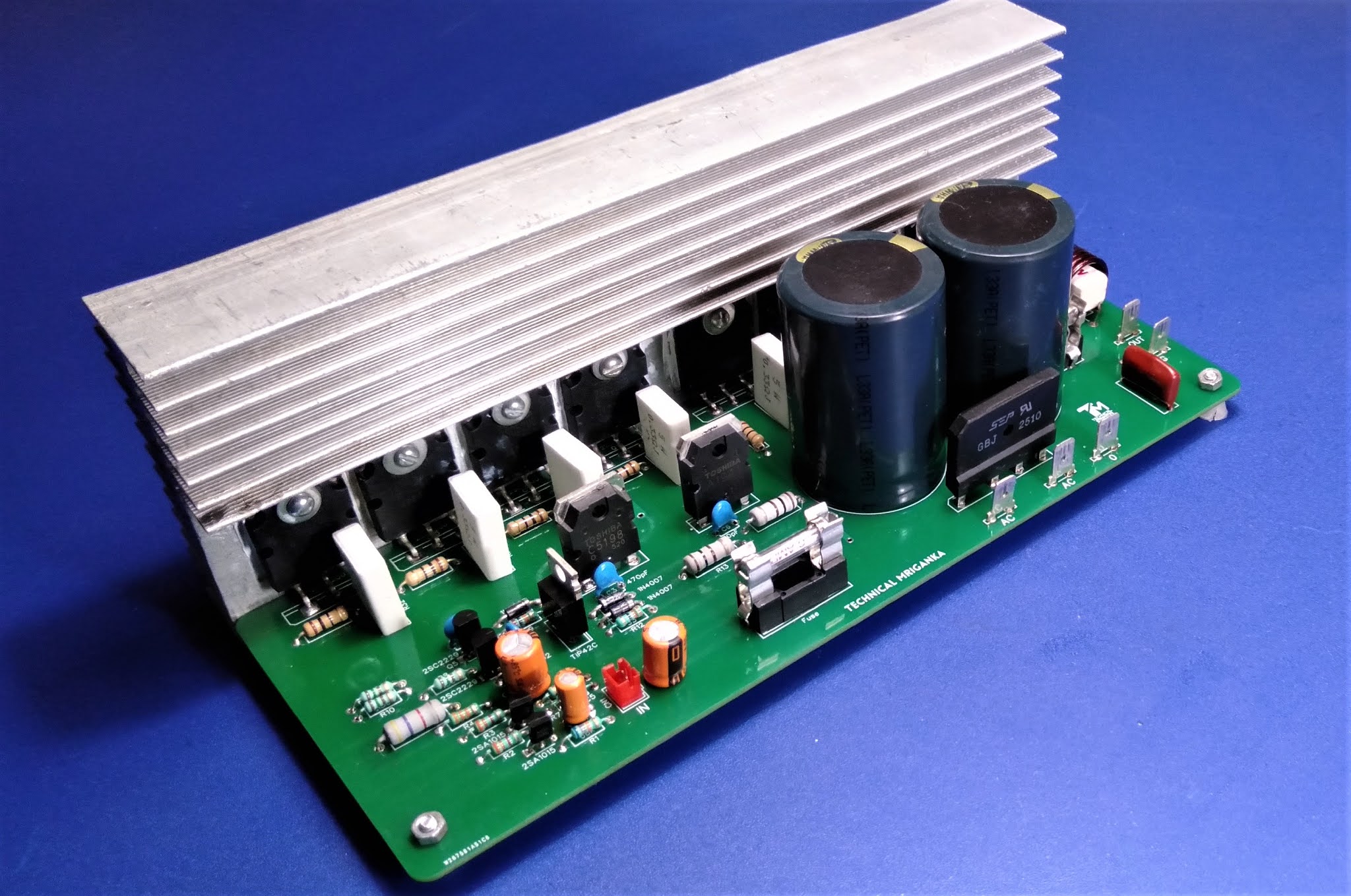 Subwoofer C5198 A1941 Amplifier Circuit Diagram - 150 Watt Amplifier