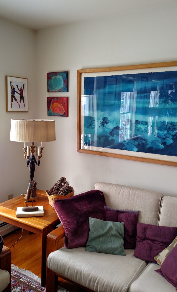 Art Rolls On Wine Foil in New Home