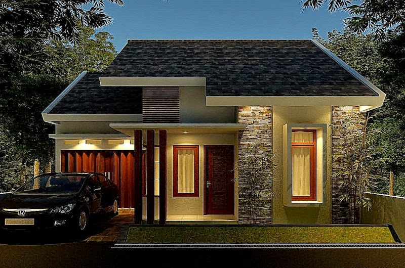 32 Info Terbaru Desain Atap Rumah Minimalis Modern 1 Lantai