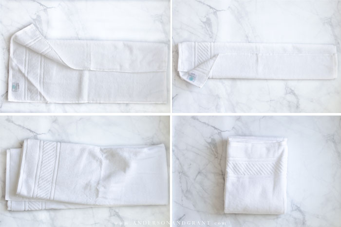 How to Fold Bath Towels for a Tidy Linen Closet