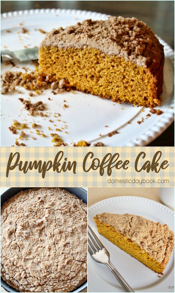 pumpkin coffee cake recipe