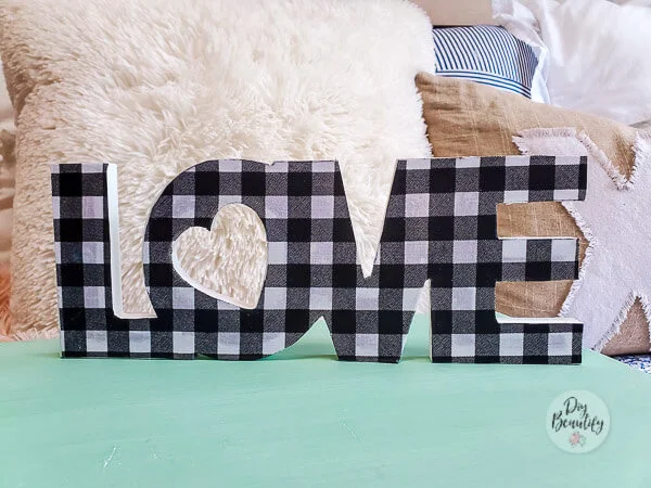 How to Make Dollar Tree DIY Buffalo Check Home Decor