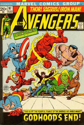 Avengers #97, Rick Jones gets super-powers
