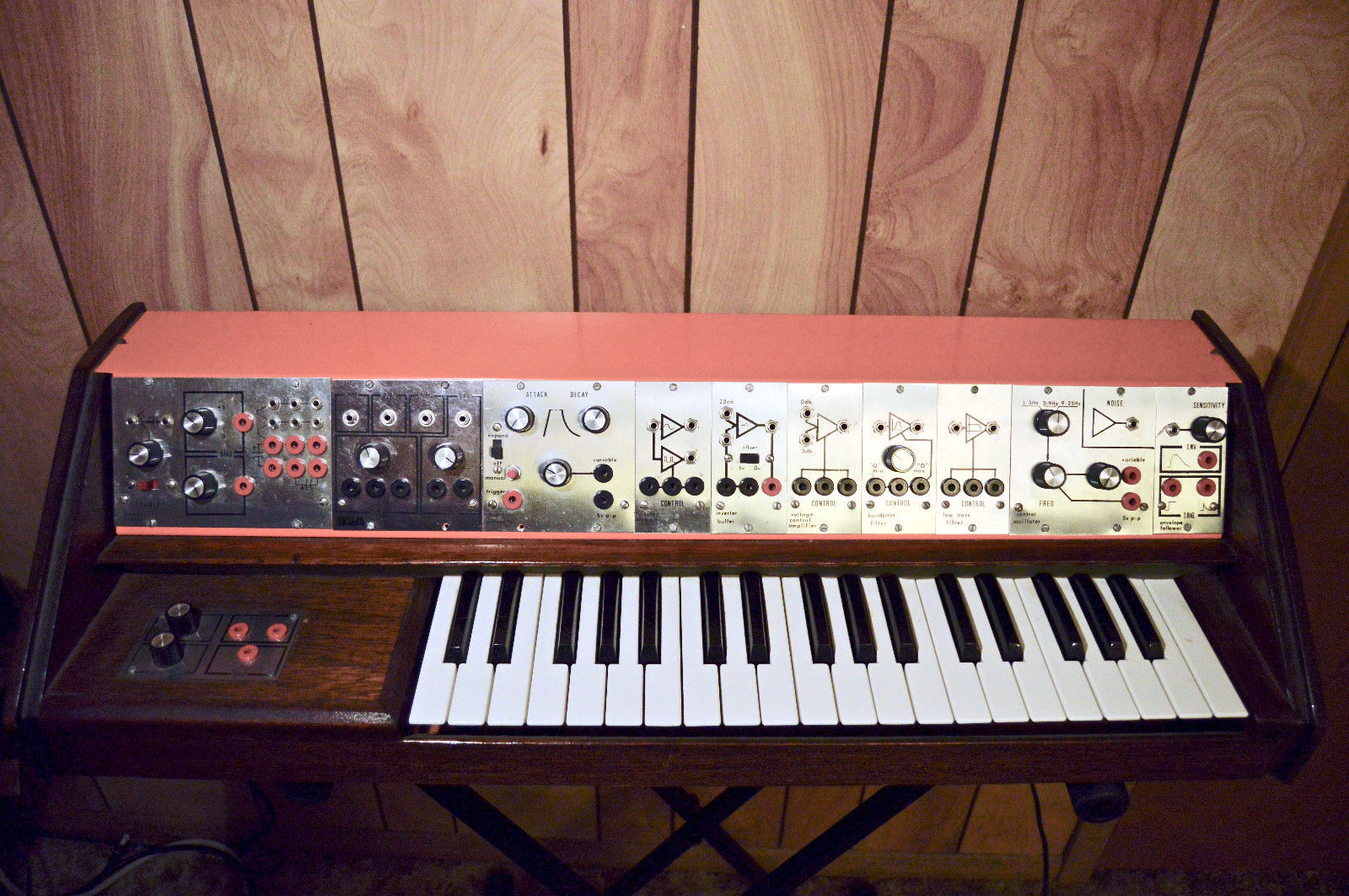 MATRIXSYNTH Paia 2720 1970's Synthesizer with Patch Cords and Manuals