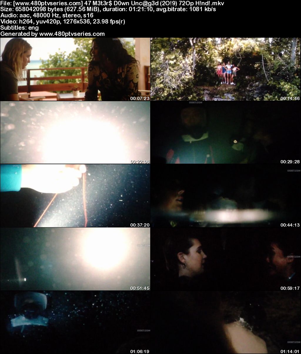 Download 47 Meters Down: Uncaged (2019) 600MB Full Hindi Dubbed Movie Download 720p HDCAM Free Watch Online Full Movie Download Worldfree4u 9xmovies