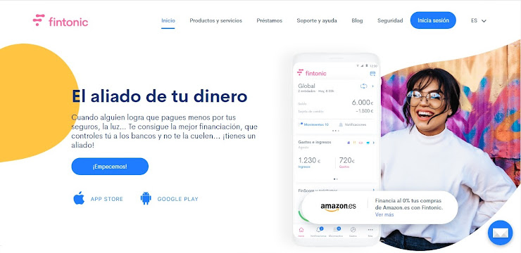 Fintonic - aplicación para ahorrar dinero