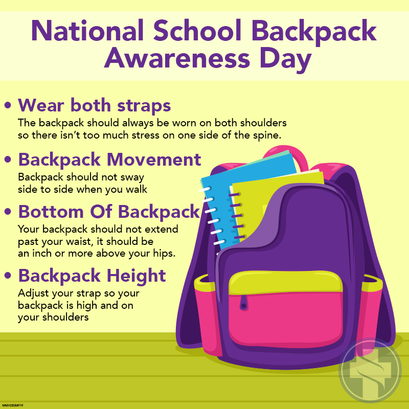 National School Backpack Awareness