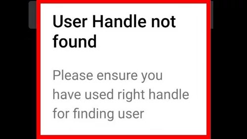 How To Fix Moj App User Handle Not Found Please Ensure You Have Used Right Handle For Finding User Problem Solved