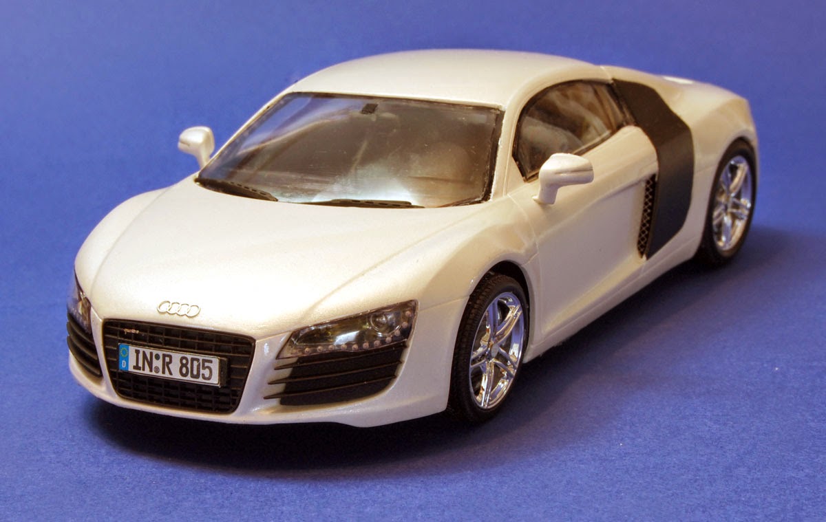 Model Car Builder Blog: Audi R8--Finished at last!