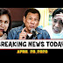 BREAKING NEWS TODAY APRIL 28, 2020 PRES DUTERTE l FRANCIS LEO MARCOS l LENI ROBREDO l LIBERAL PARTY