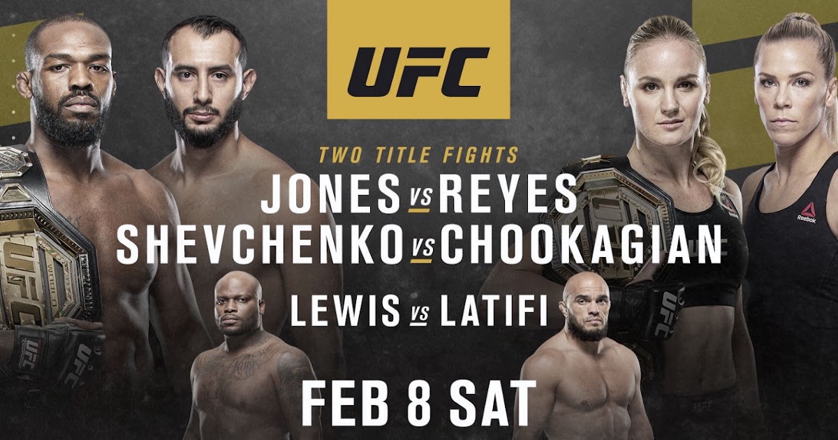 UFC 247: Jones vs Reyes