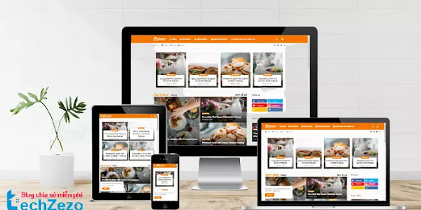 Foodify v1.0 Blogger Template - Cooking Blogger Template