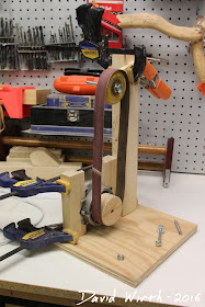 strip sander tool build, make, mock up