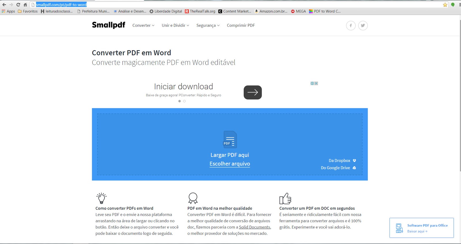 Inform ticaCSI Como Converter Arquivos PDF Em Arquivos Do Word