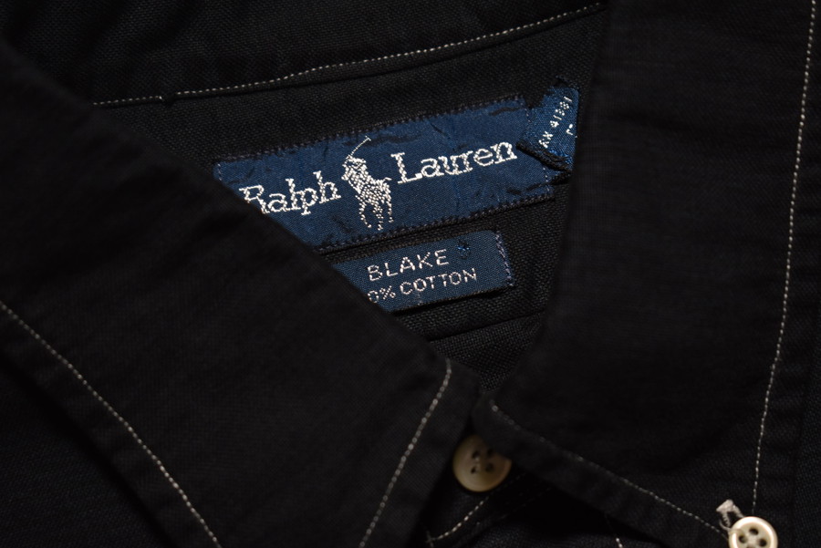 DAMAGEDONE OFFICIAL BLOG [RESTOCK] POLO RALPH LAUREN BLACK OVER DYE
