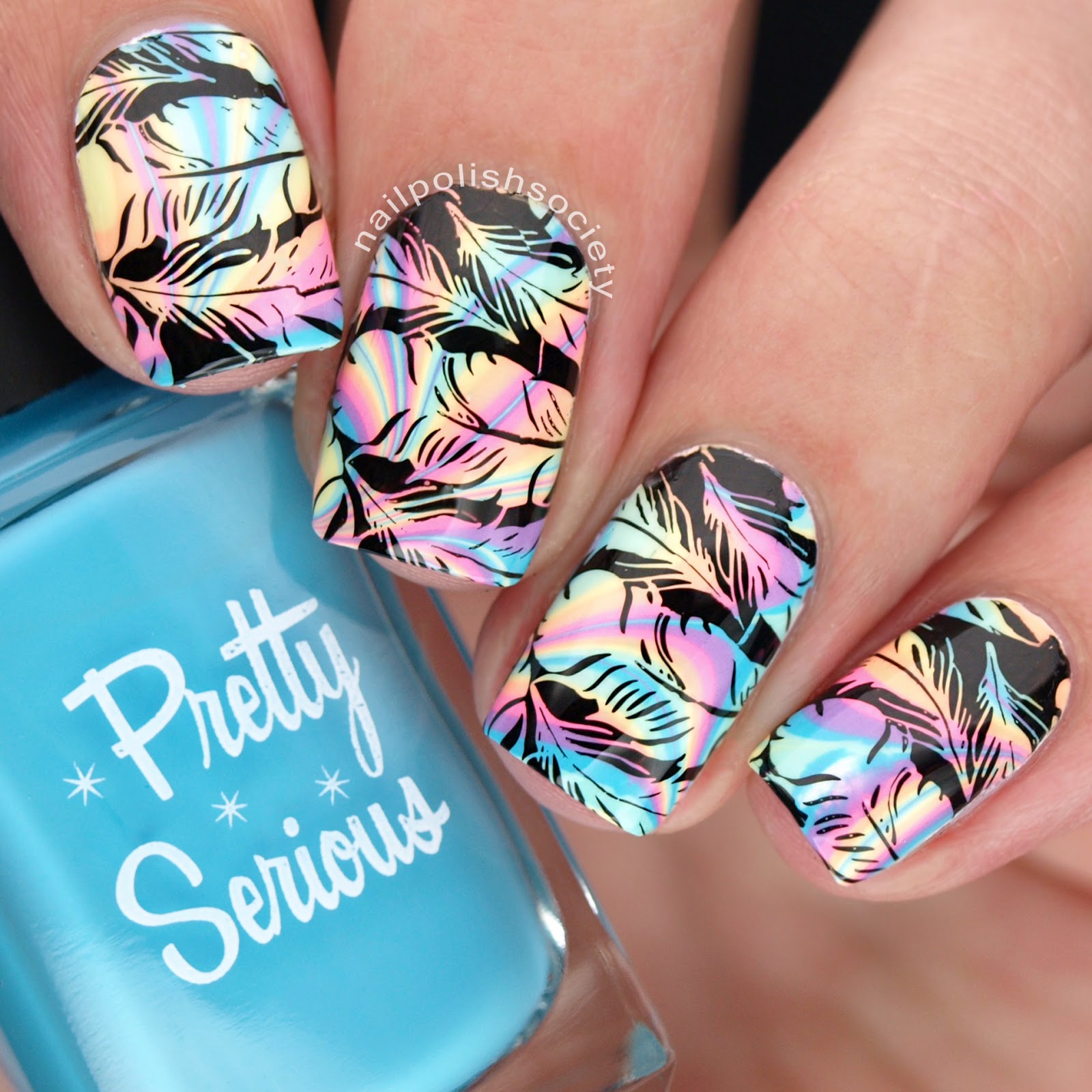 Nail Polish Society: ABC Challenge: F is for Feathers