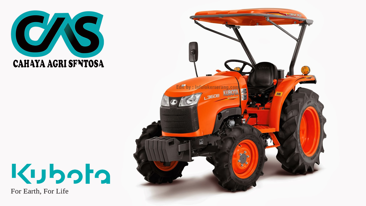 Lowongan Kerja Mekanik CV. Cahaya Agri Sentosa Cilegon