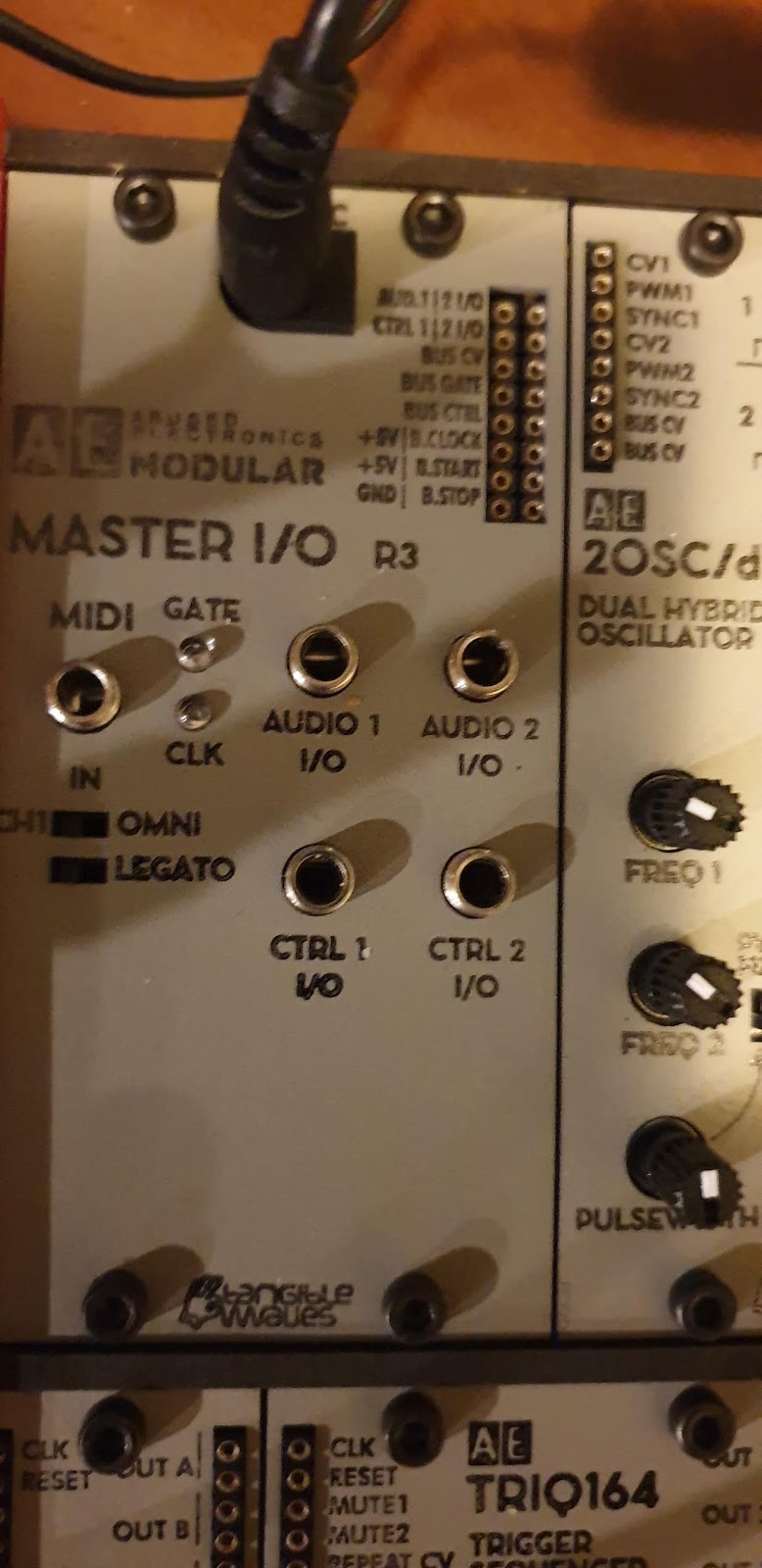 JonDent - Exploring Electronic Music: Wasp filter Vintage and AE modular