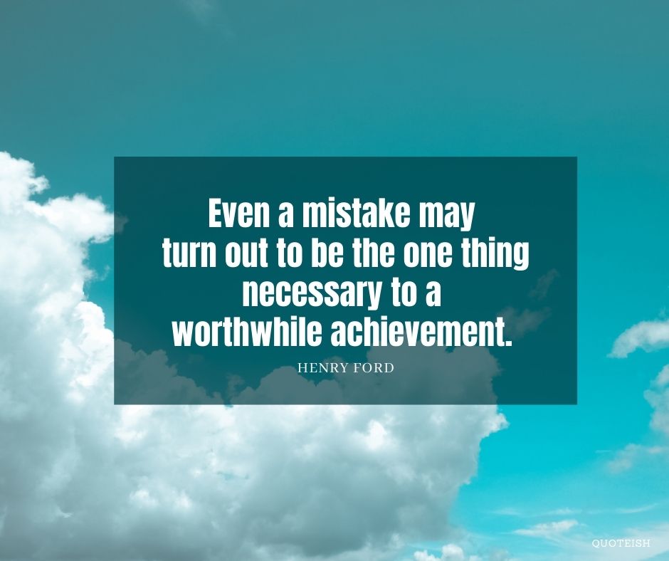 100+ Mistake Quotes To Grow More Accuracy - QUOTEISH